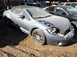 2007 MITSUBISHI ECLIPSE SPYDER CONVERTIBLE GS GRAY 2.4 AT 213994